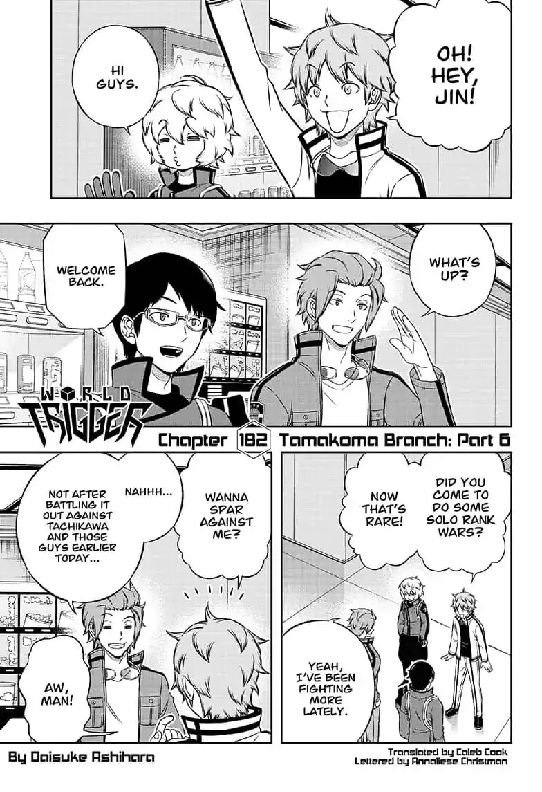 Read World Trigger Chapter 182 - Tamakoma Branch: Part 6 Online