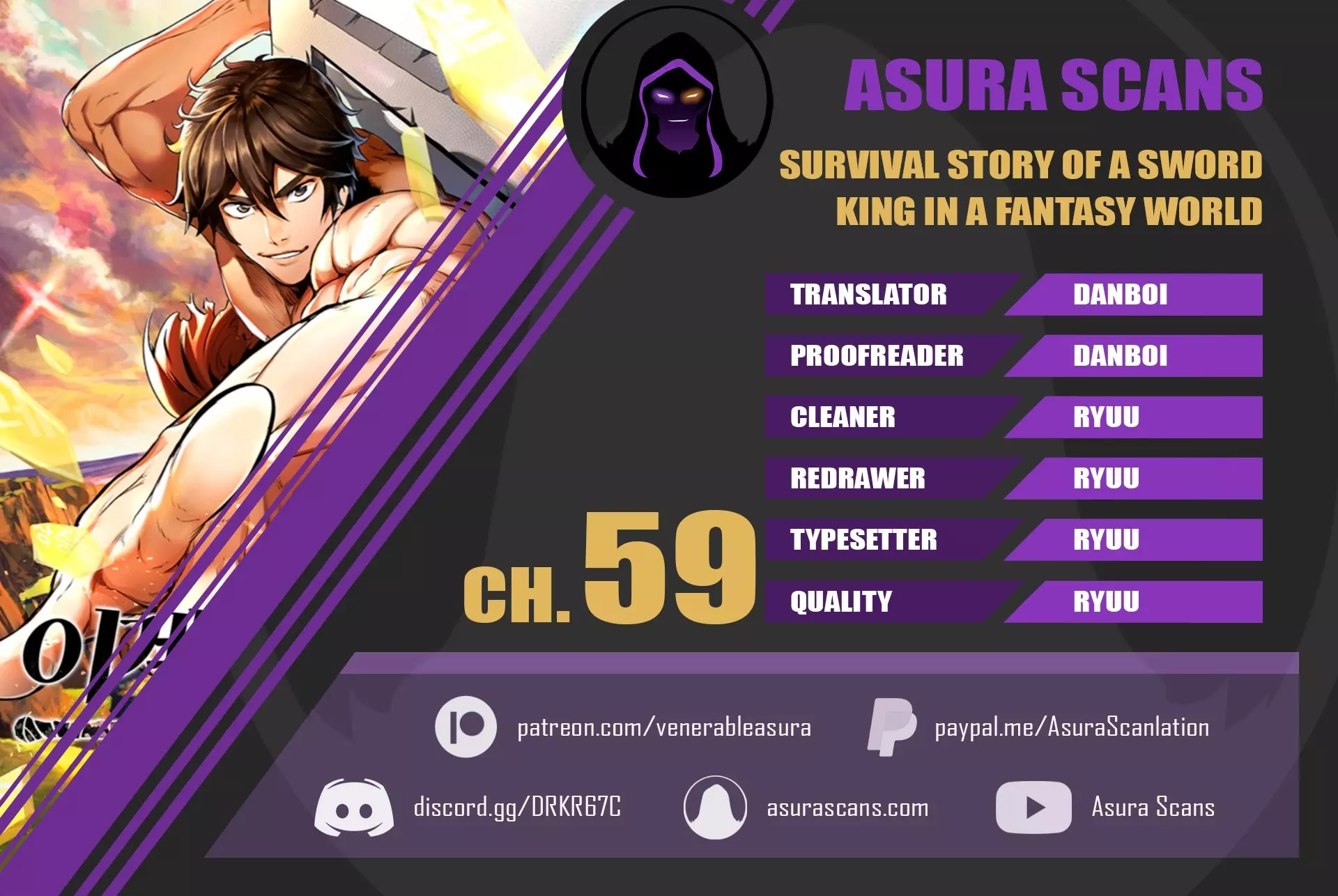 Read Survival Story of a Sword King in a Fantasy World Chapter 59 Online