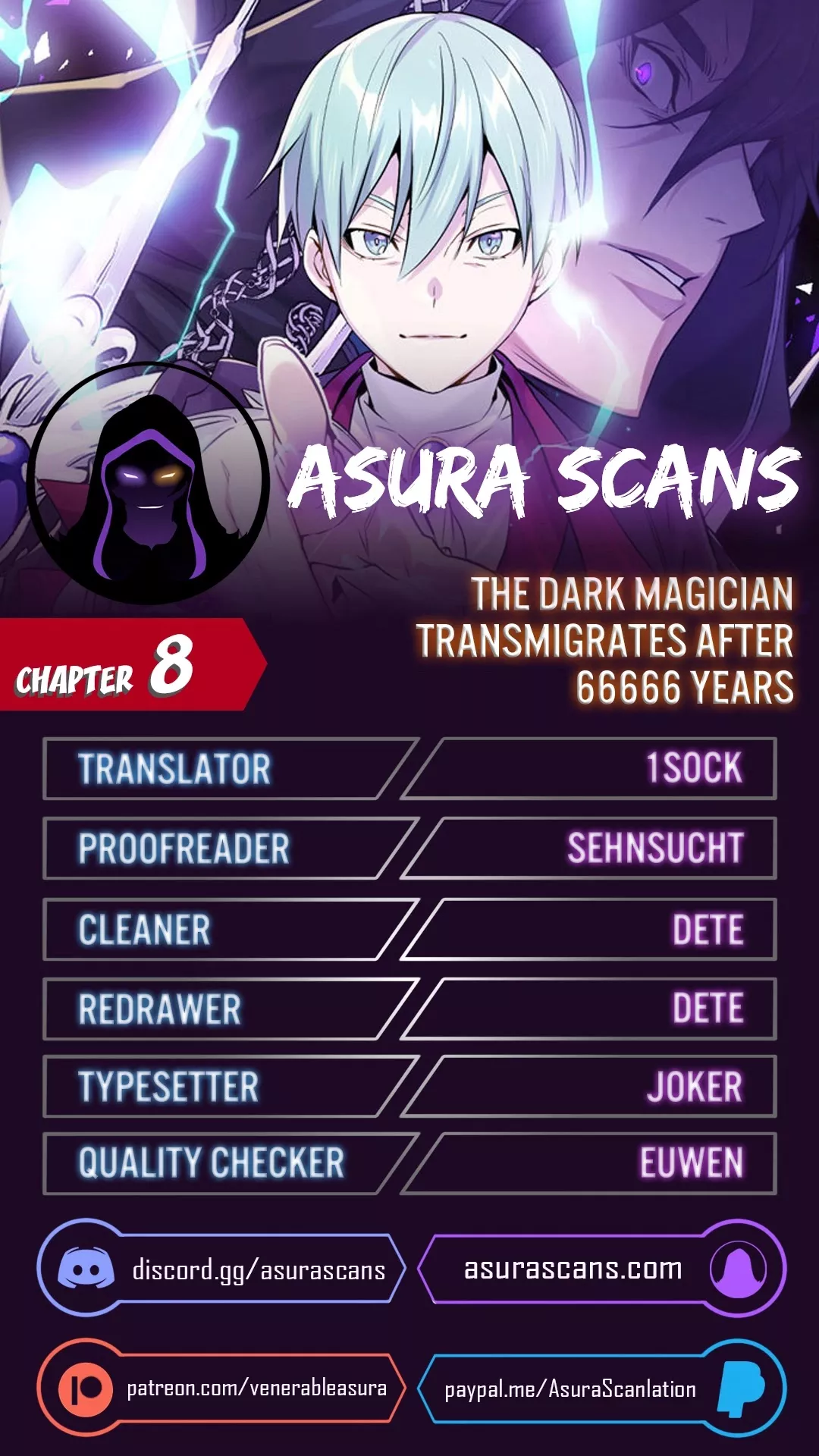 Read The Dark Magician Transmigrates After 66666 Years Chapter 8 Online