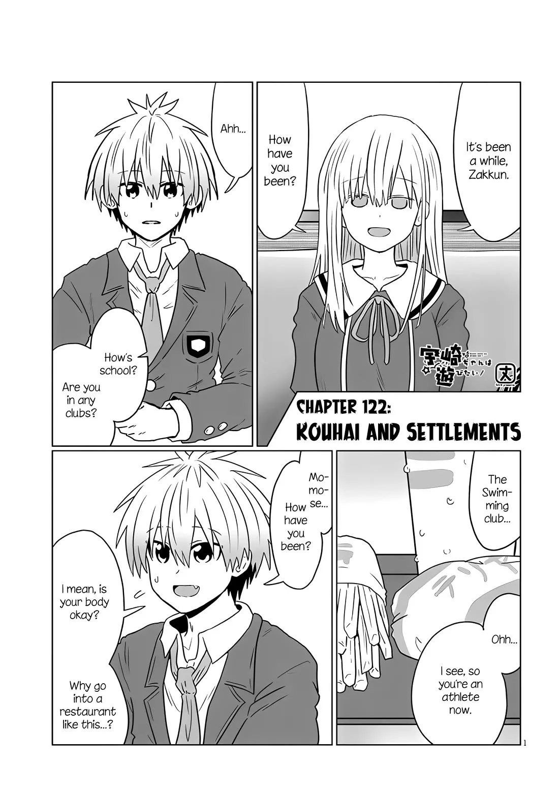 Read Uzaki-chan wa Asobitai! Chapter 122 - Kouhai and Settlements Online