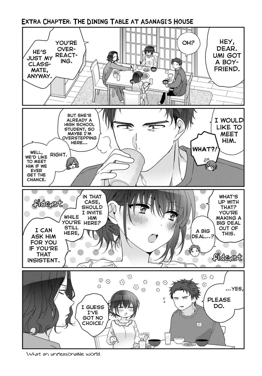 Read Class de 2 Banme ni Kawaii Onna no Ko to Tomodachi ni Natta Chapter 28.3 - Extra Chapter: The Dining Table at Asanagi’s House Online