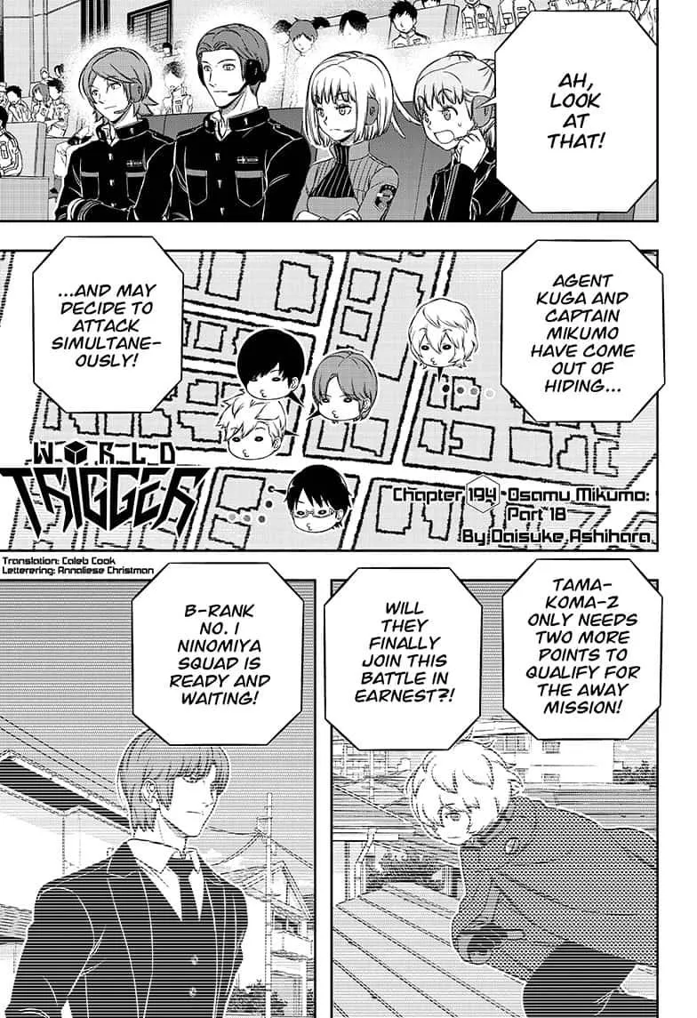 Read World Trigger Chapter 194 Online