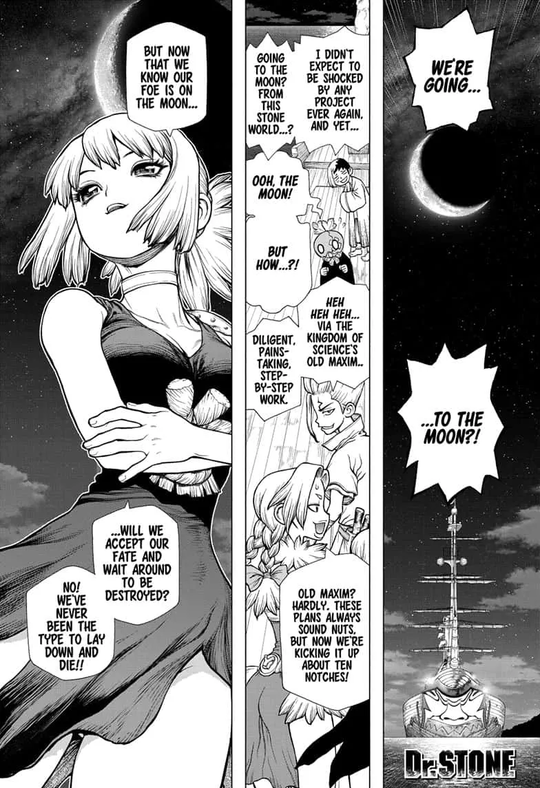 Read Dr. Stone Chapter 140 - Z= 140 Online