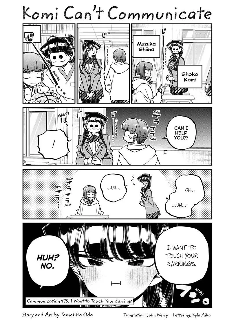 Read Komi-san wa Komyushou Desu Chapter 473 Online