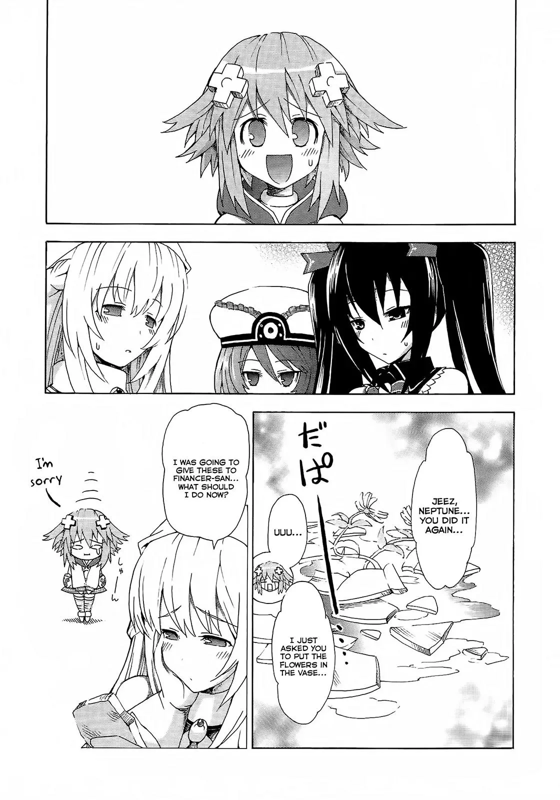 Read Choujigen Game Neptune – Megami Tsuushin Chapter 8 - Save Often ♡ Online