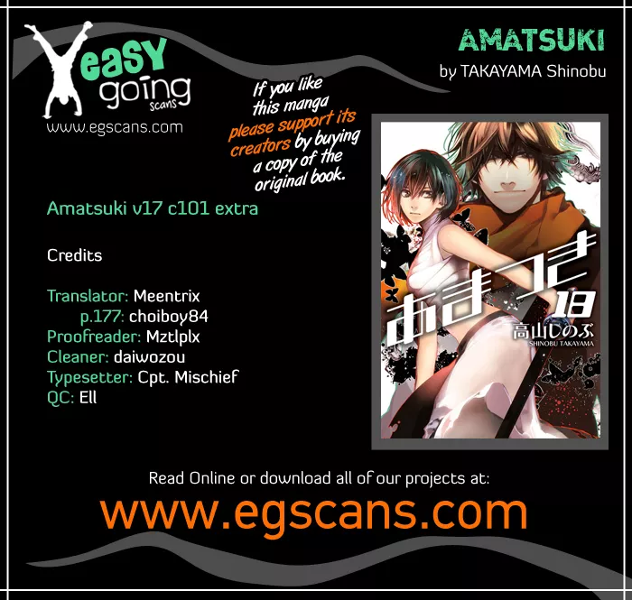 Read Amatsuki Chapter 101.5 - Extras Online