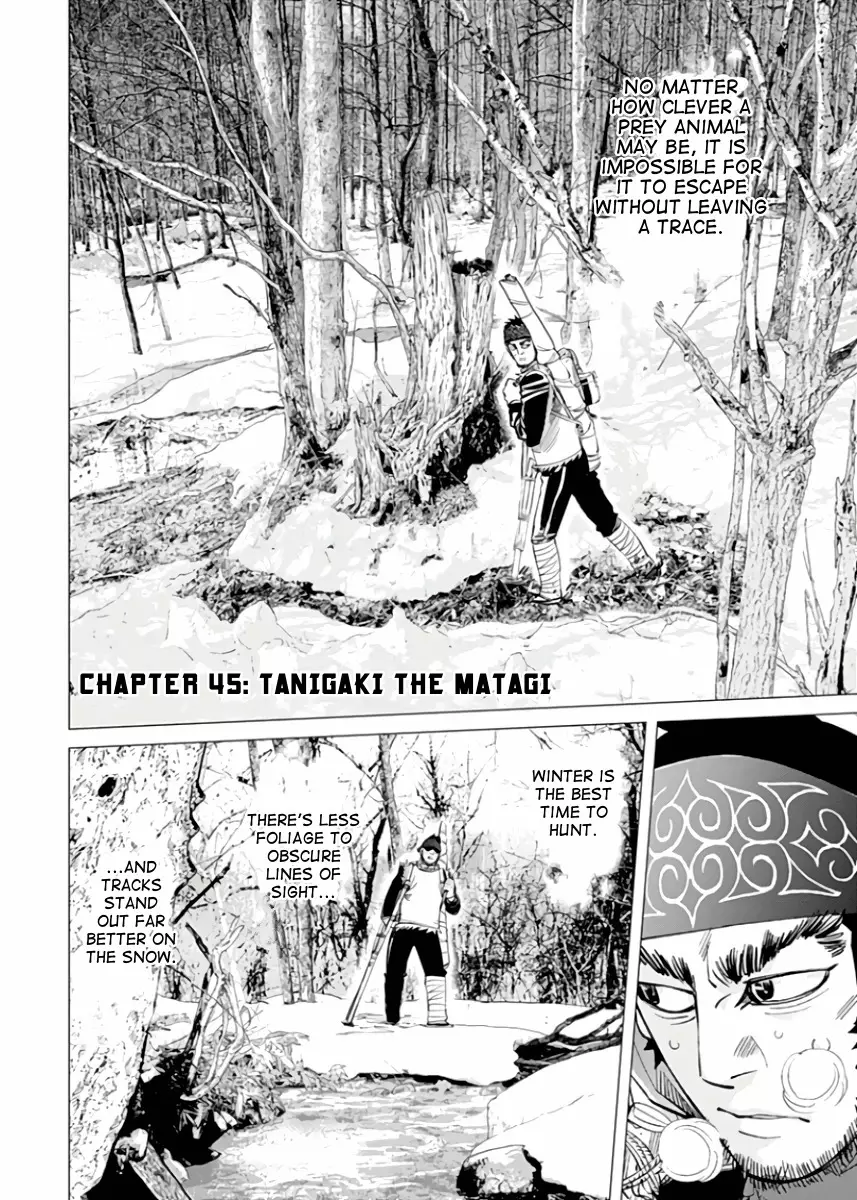 Read Golden Kamuy Chapter 45 - Tanigaki the Matagi Online