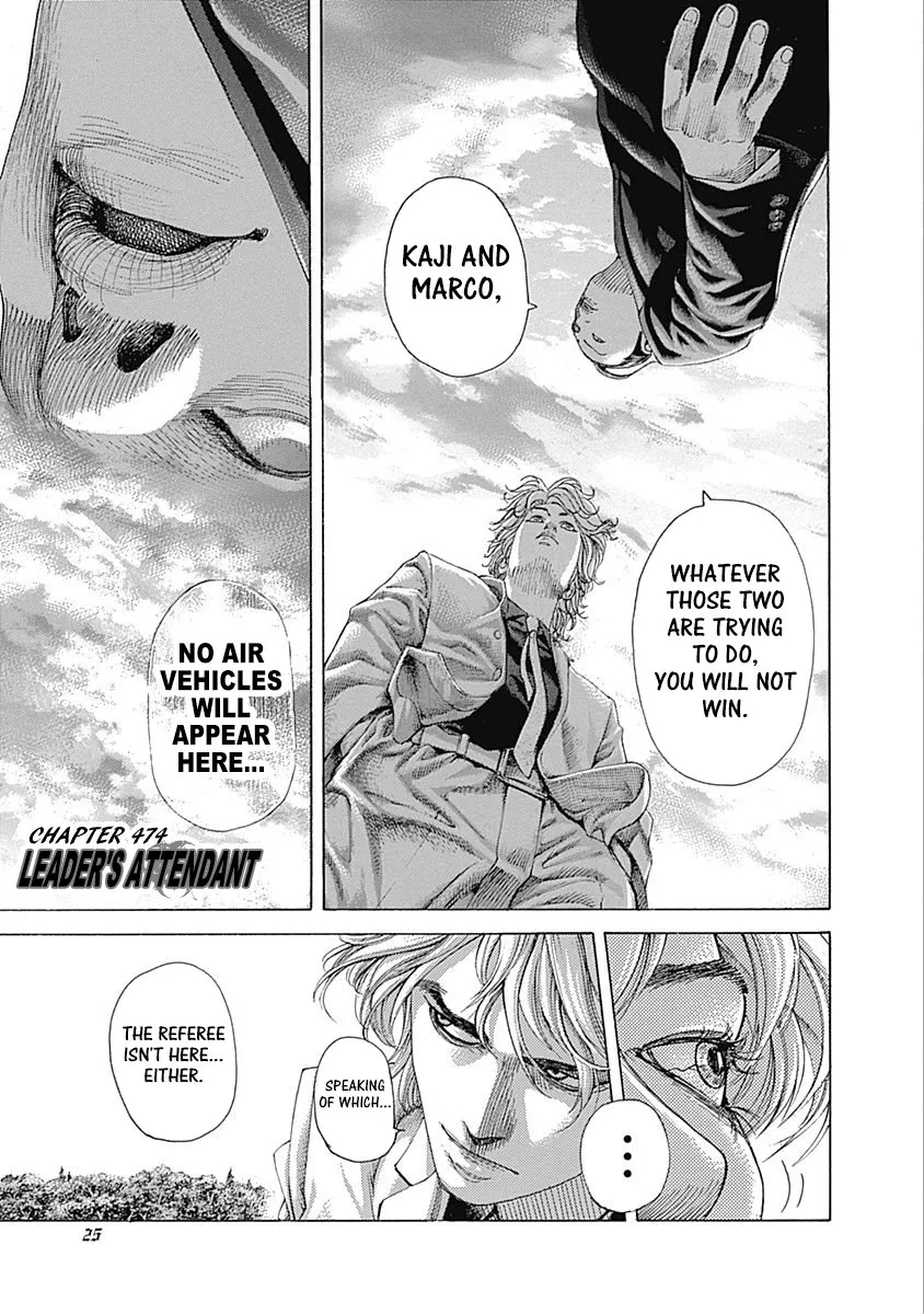 Read Usogui Chapter 474 - Leader's Attendant Online