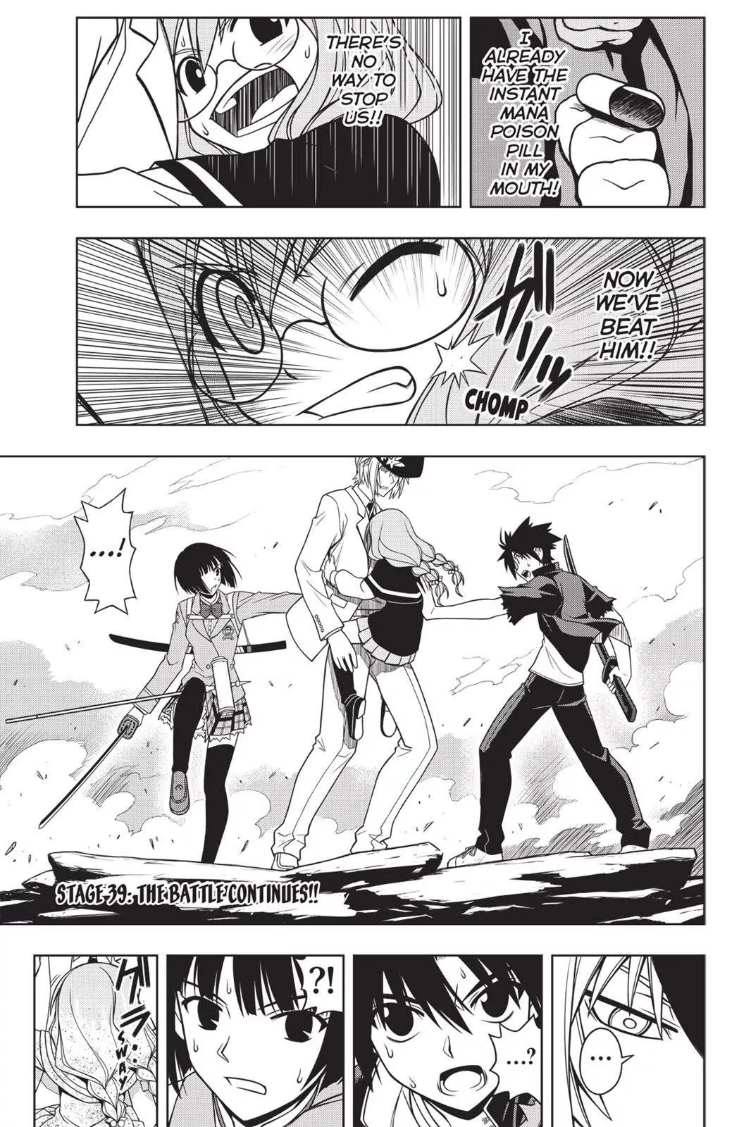 Read UQ HOLDER! Chapter 39 Online
