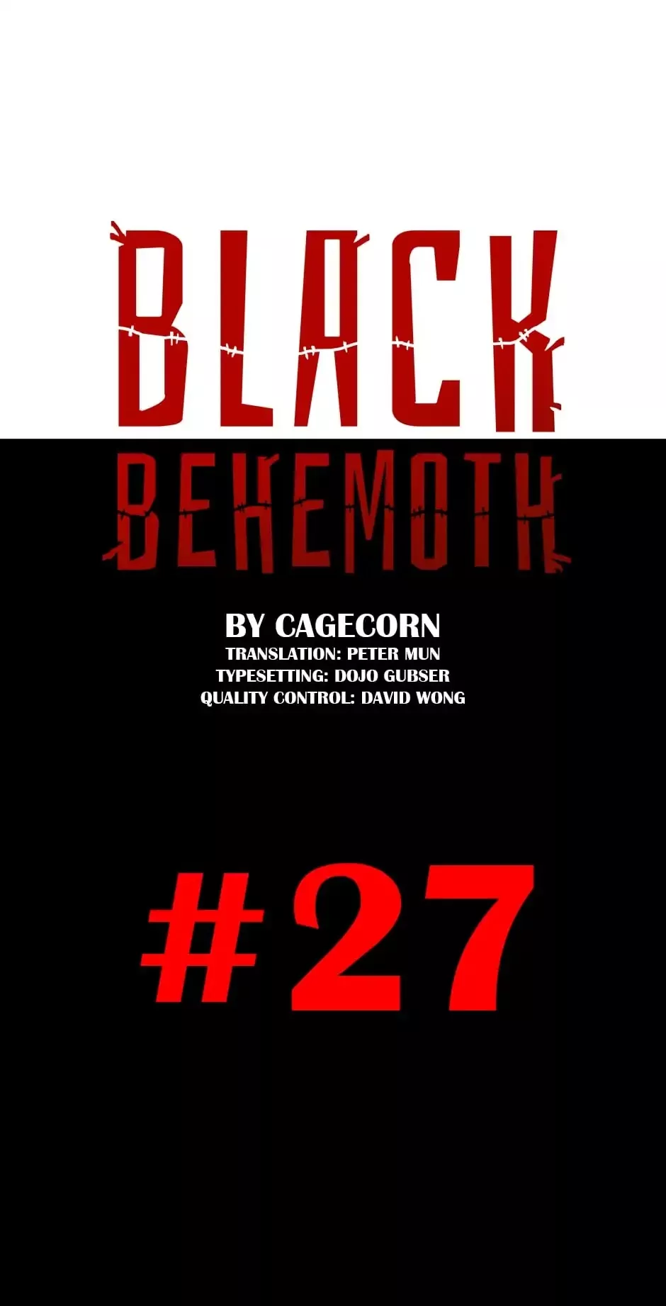 Read Black Behemoth Chapter 27 Online