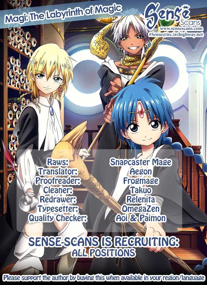 Read Magi – Labyrinth of Magic Chapter 211 - The Fanalis' Homeland Online