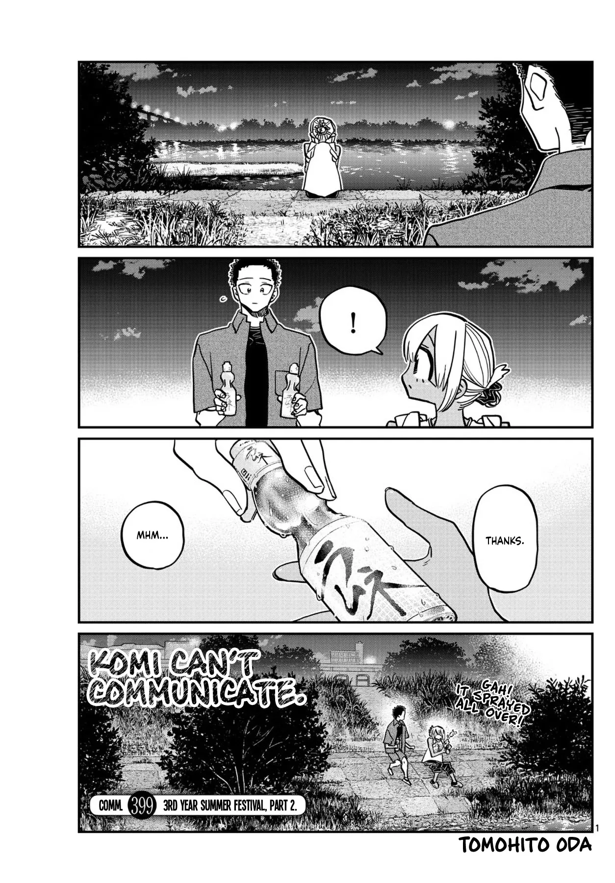 Read Komi-san wa Komyushou Desu Chapter 399 - 3rd Year Summer Festival, Part 2. Online