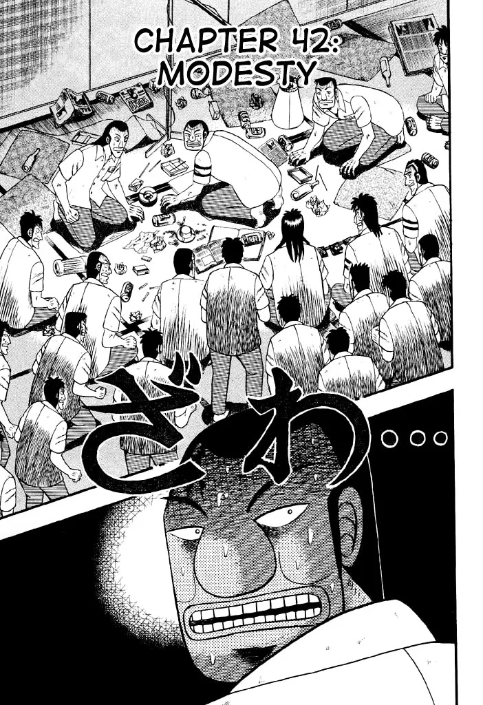 Read Gambling Heathen Kaiji – Kaiji Part 2 Chapter 42 - Modesty Online