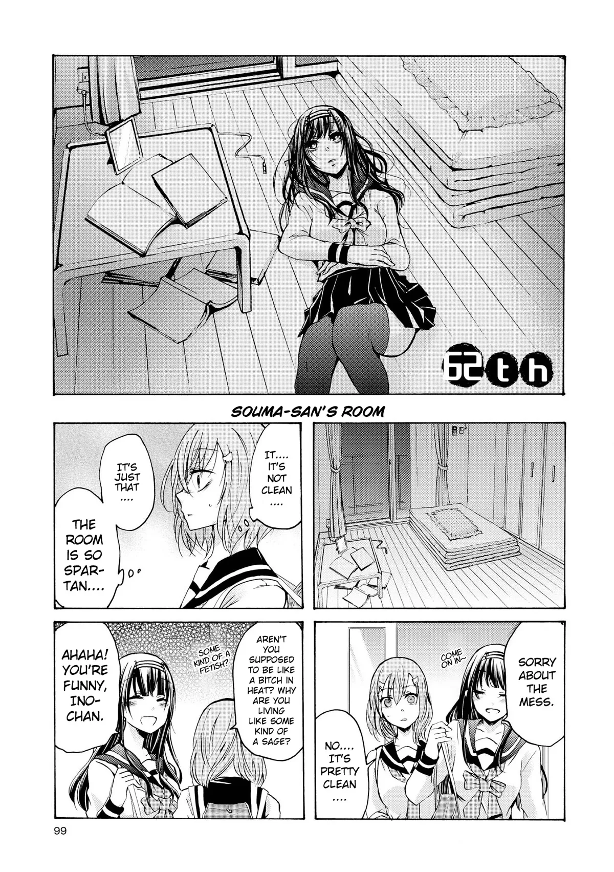 Read Inugami-san to Nekoyama-san Chapter 62 Online