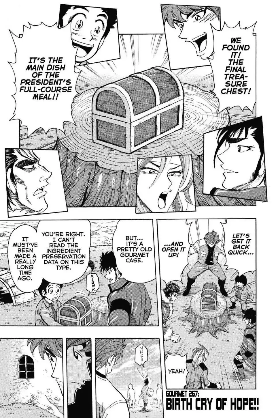 Read Toriko Chapter 267 - Vol.30 Gourmet 267: Birth Cry of Hope!! Online