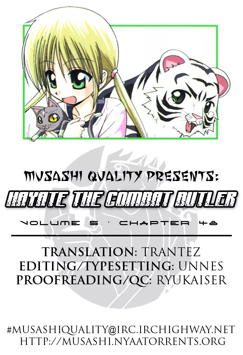 Read Hayate no Gotoku! Chapter 48 - Song of the Sea Goddess's Palace Online