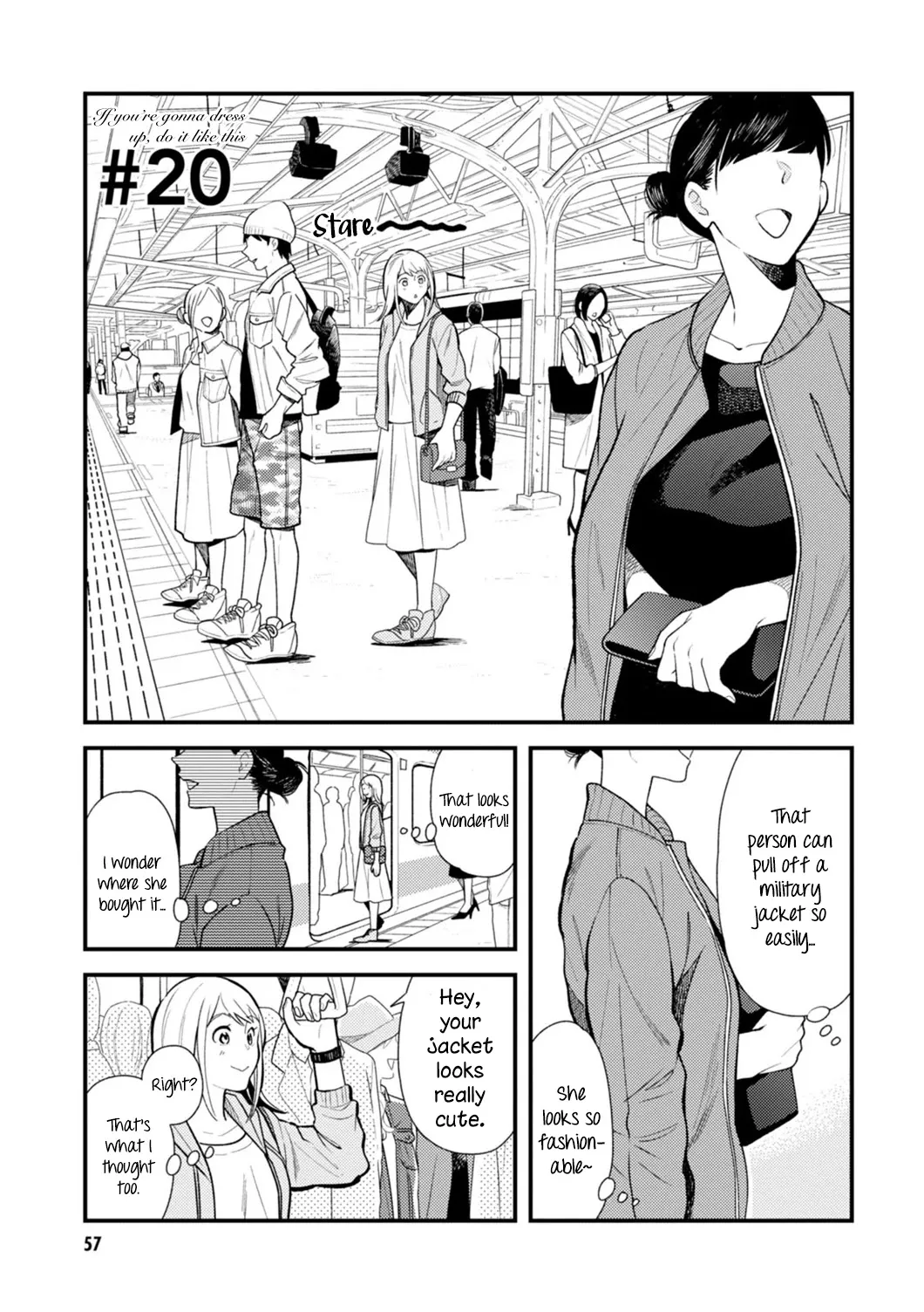 Read If You’re Gonna Dress up, Do It Like This Chapter 20 Online