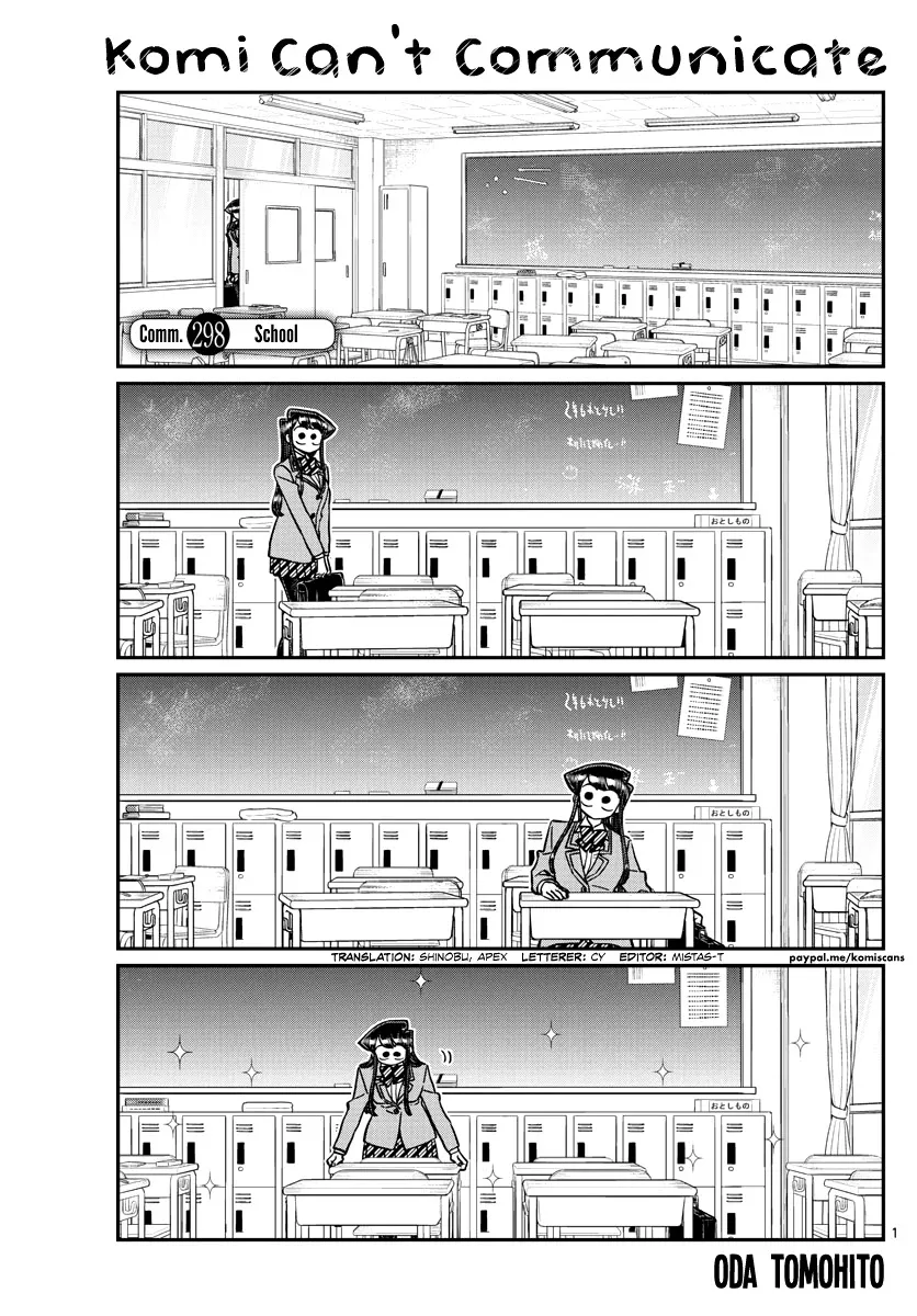 Read Komi-san wa Komyushou Desu Chapter 298 Online