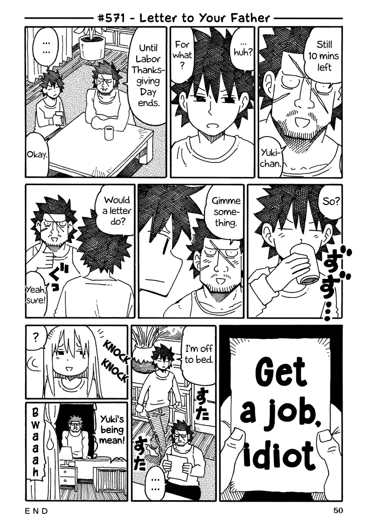 Read Hatarakanai Futari (The Jobless Siblings) Chapter 571 - Letter to Your Father Online