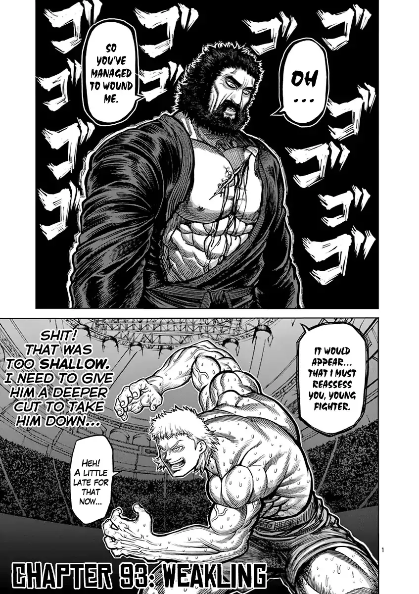 Read Kengan Ashura Chapter 93 - Weakling Online