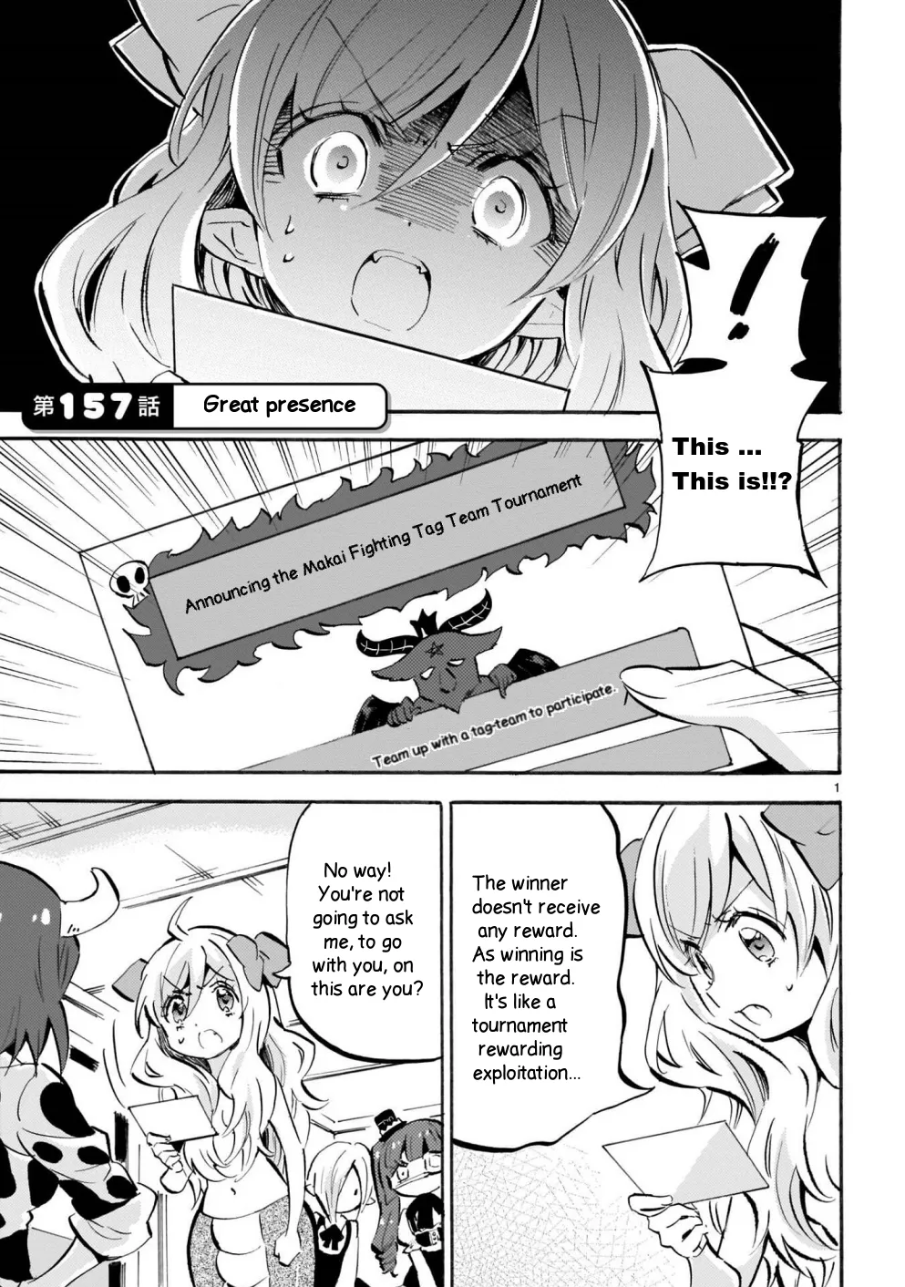 Read Jashin-chan Dropkick Chapter 157 - Great presence Online