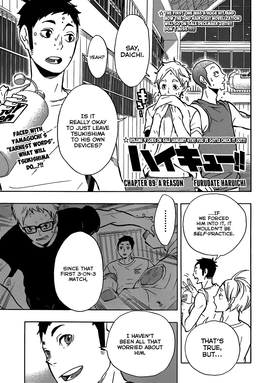 Read Haikyu!! Chapter 89 - A Reason Online