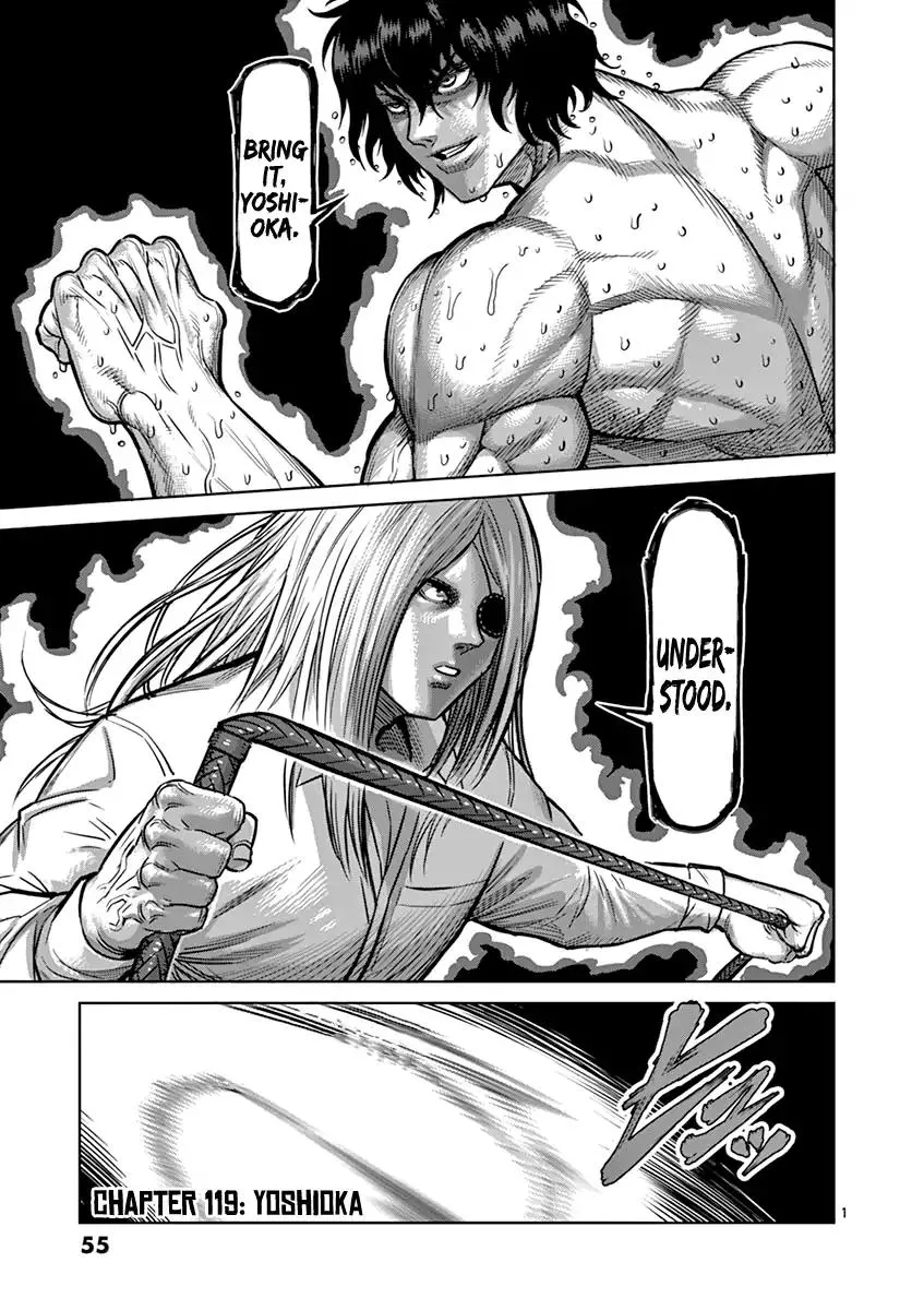 Read Kengan Ashura Chapter 119 Online