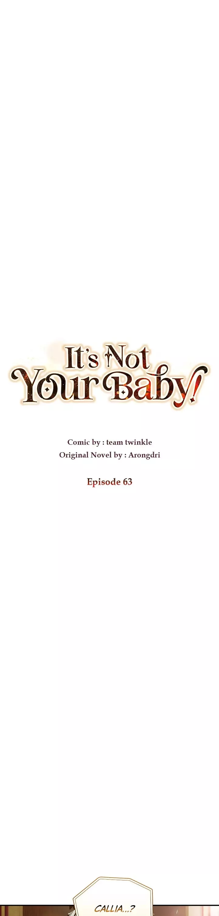 Read The Baby Isn’t Yours Chapter 63 Online