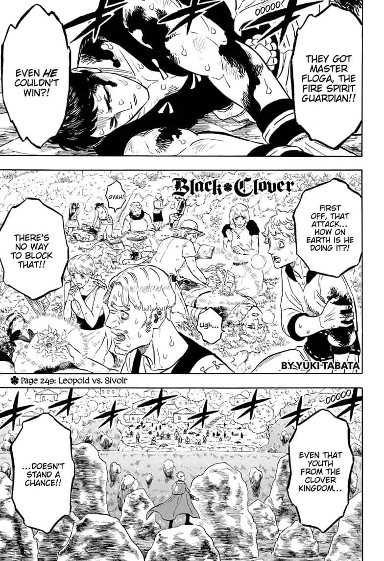 Read Black Clover Chapter 249 Online