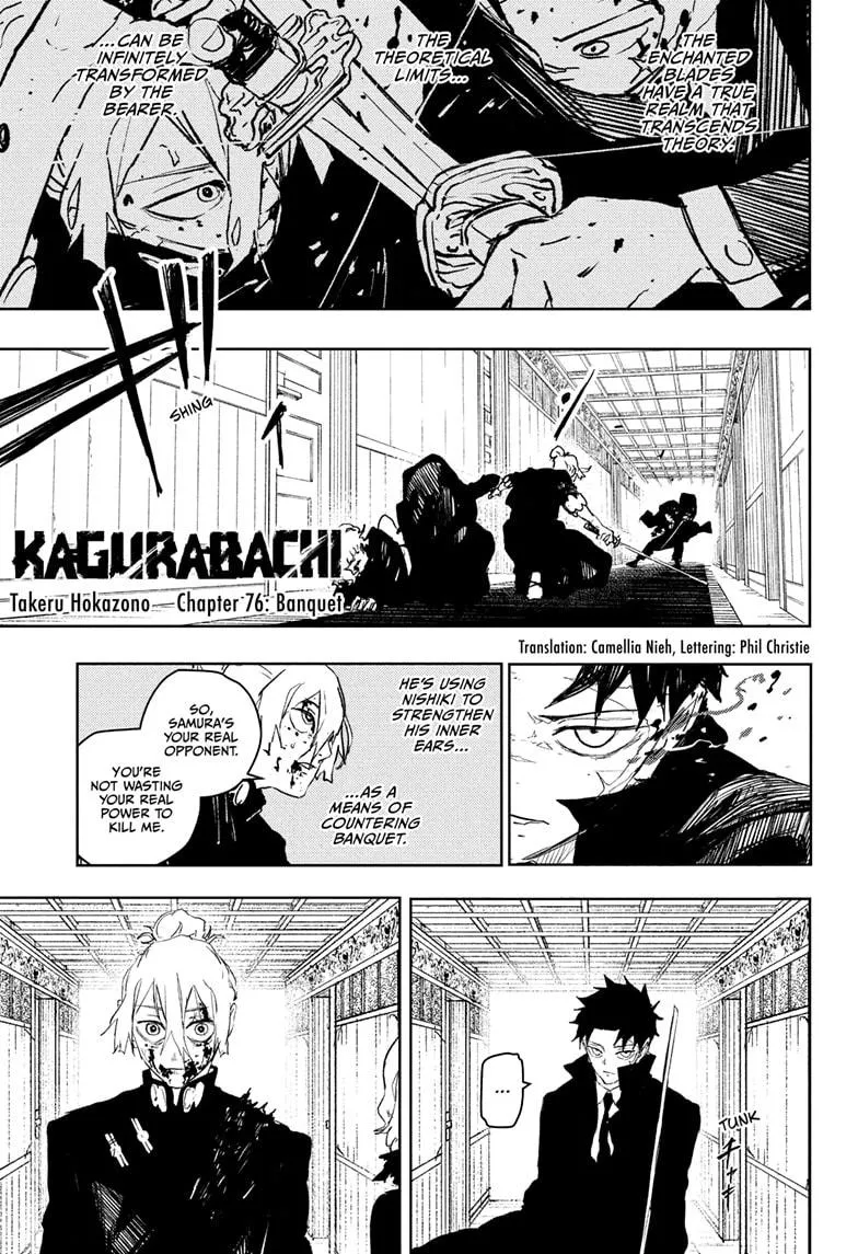 Read Kagurabachi Chapter 76 Online