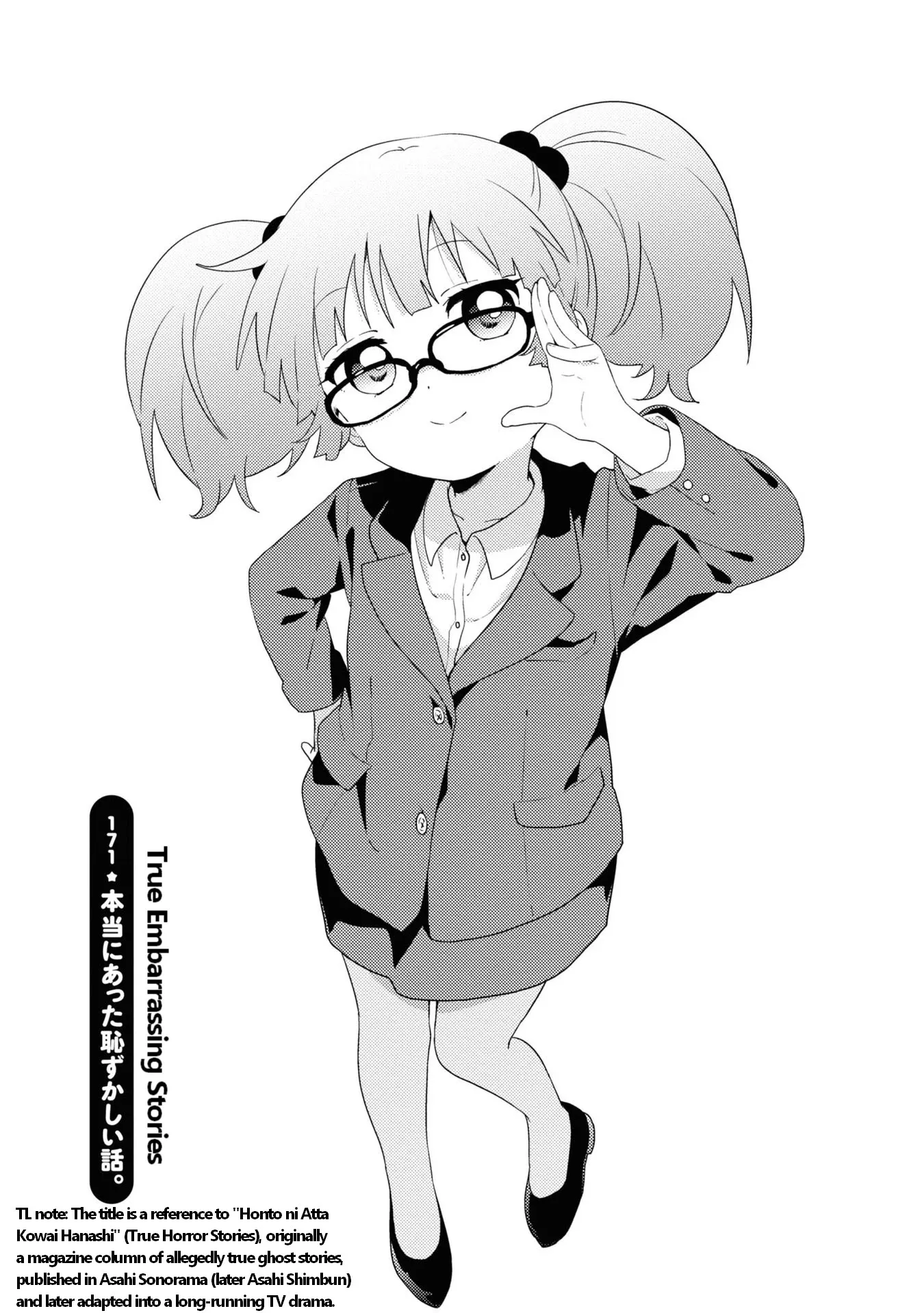Read Yuru Yuri Chapter 171 - True Embarrassing Stories Online