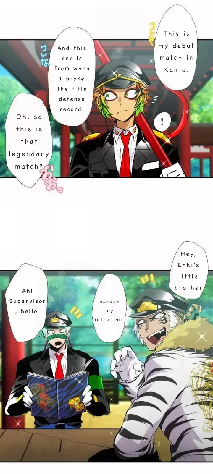 Read Nanbaka Chapter 350 - Let’s Talk About the Past Online