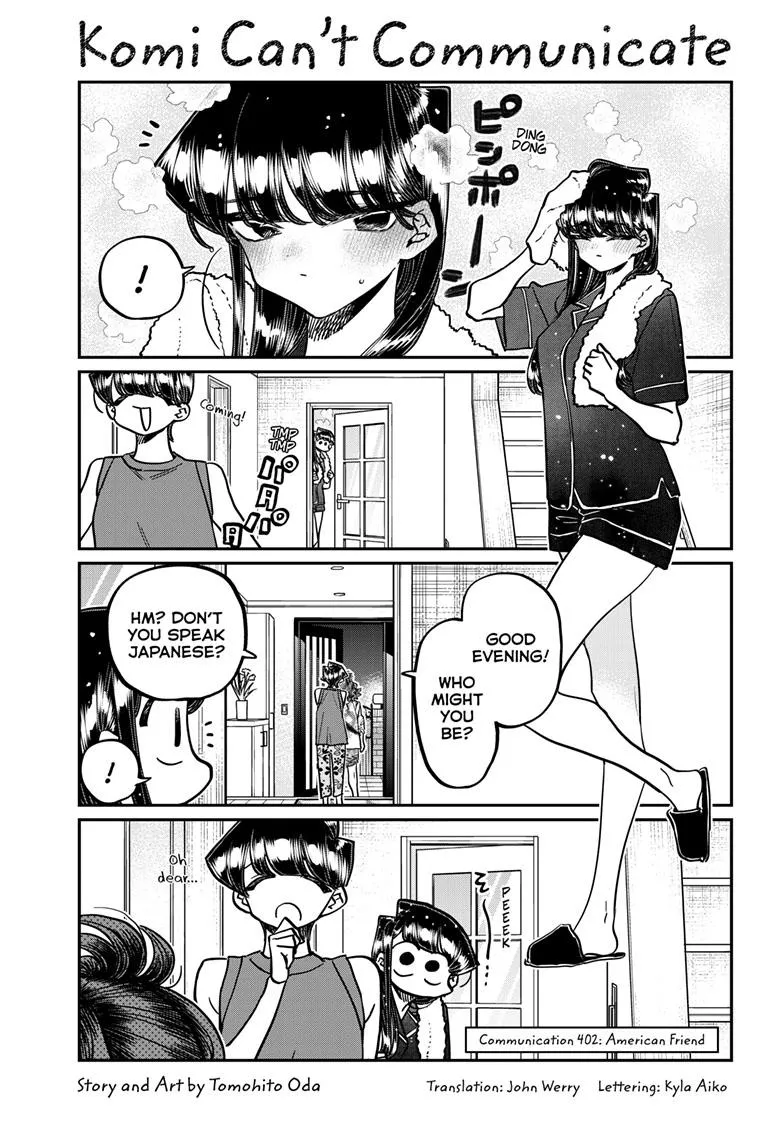 Read Komi-san wa Komyushou Desu Chapter 402 Online