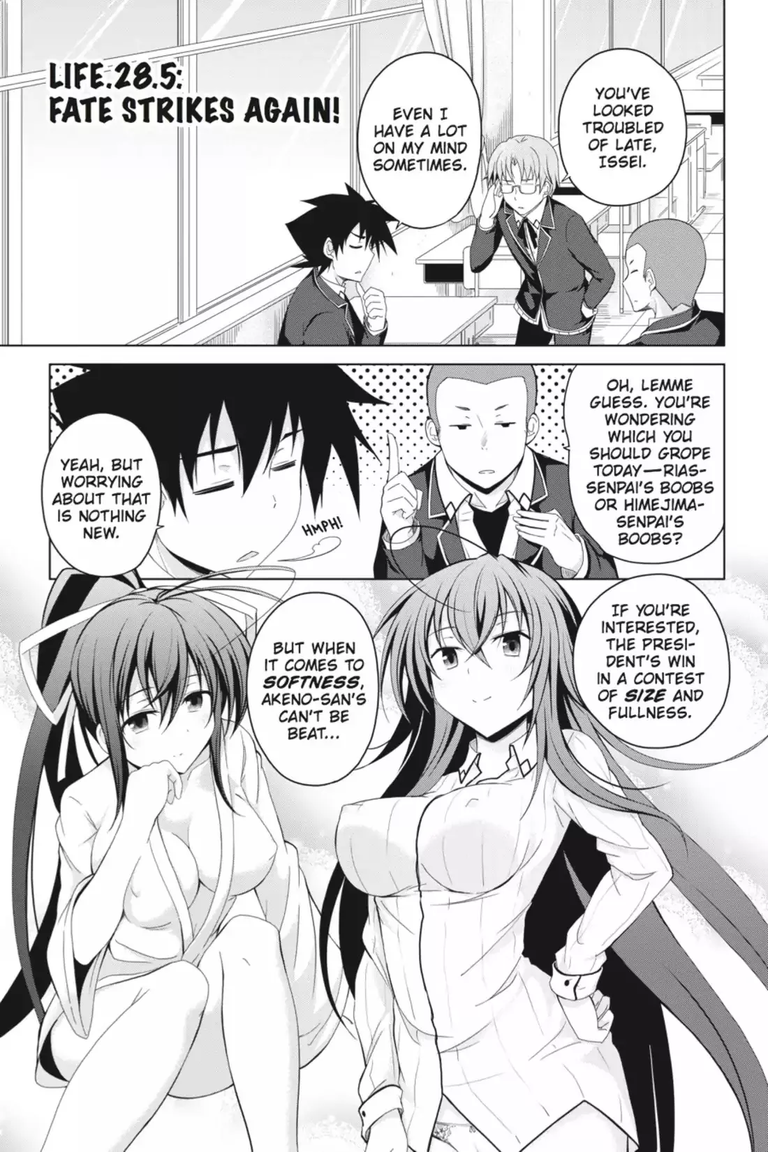 Read High School DxD Chapter 28.5 - Your Fate, Revisited! Online
