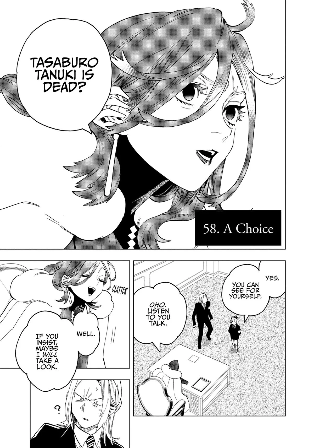 Read Kemono Jihen Chapter 58 - A Choice Online