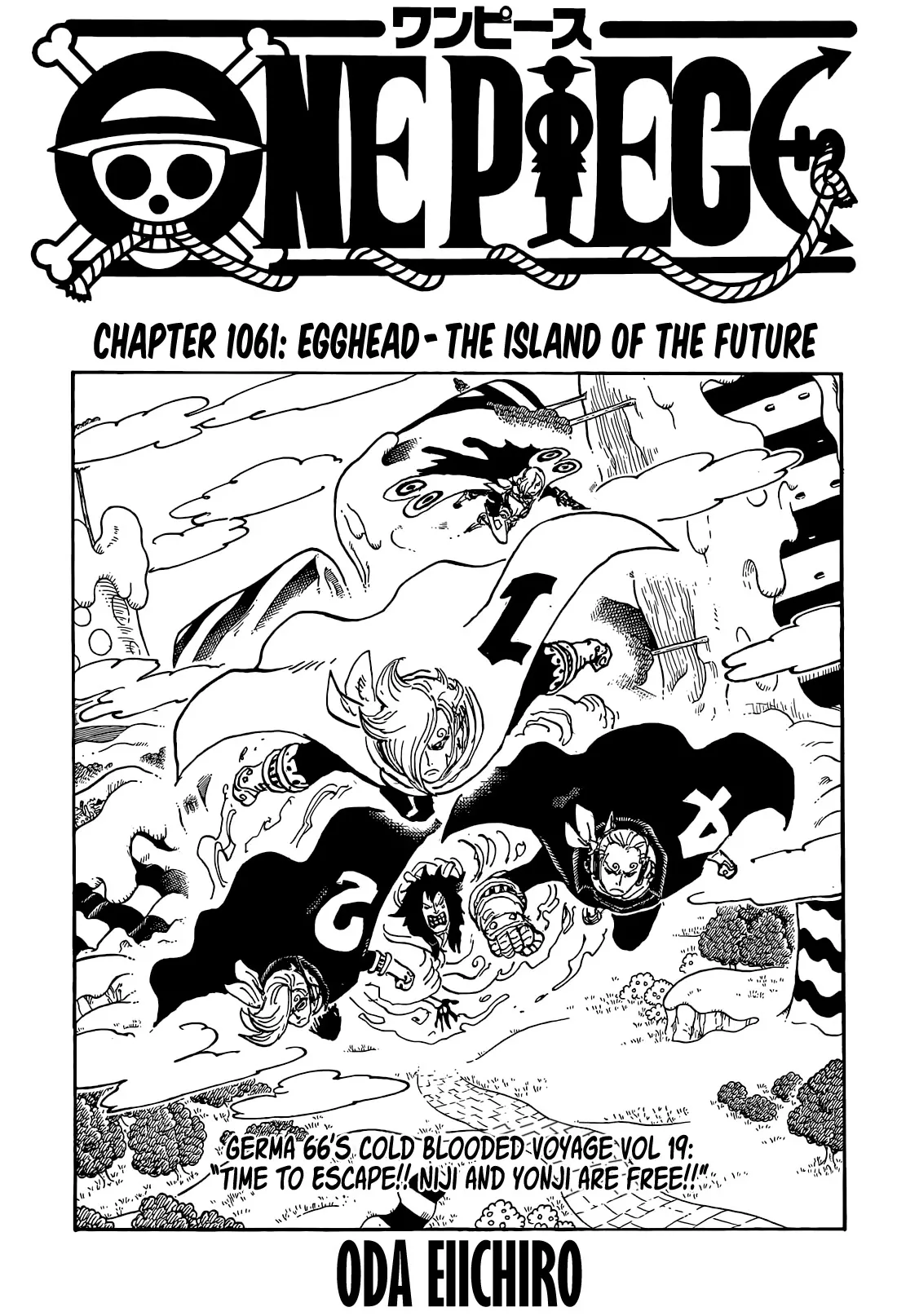 Read One Piece Chapter 1061 - Egghead - The Island of the Future Online