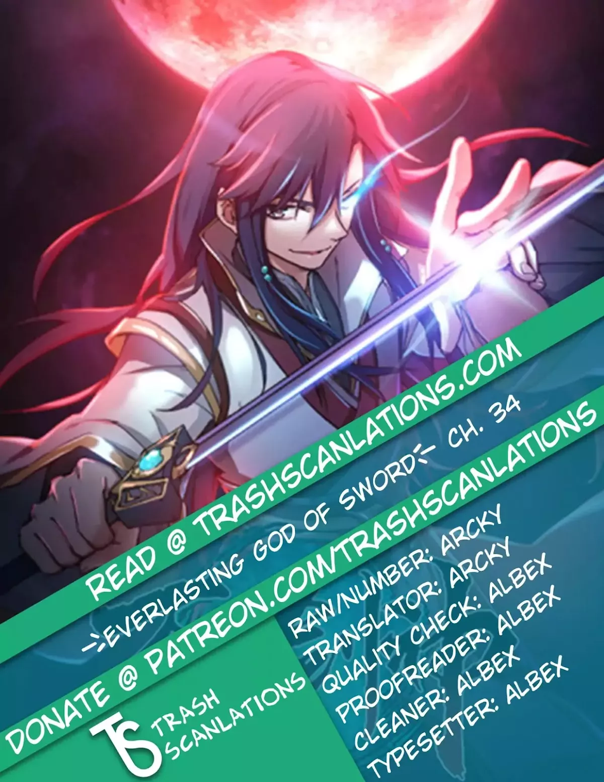 Read Everlasting God of Sword Chapter 34 Online