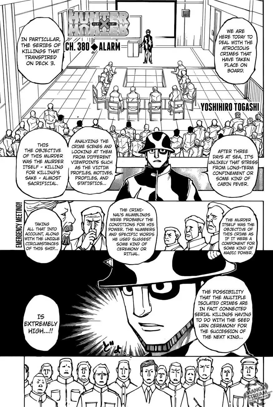 Read Hunter X Hunter Chapter 380 Online