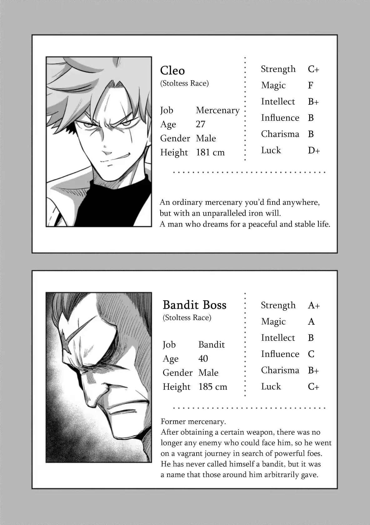 Read Iken Senki Völundio Chapter 0.1 - Bonus: Character Sheets Online