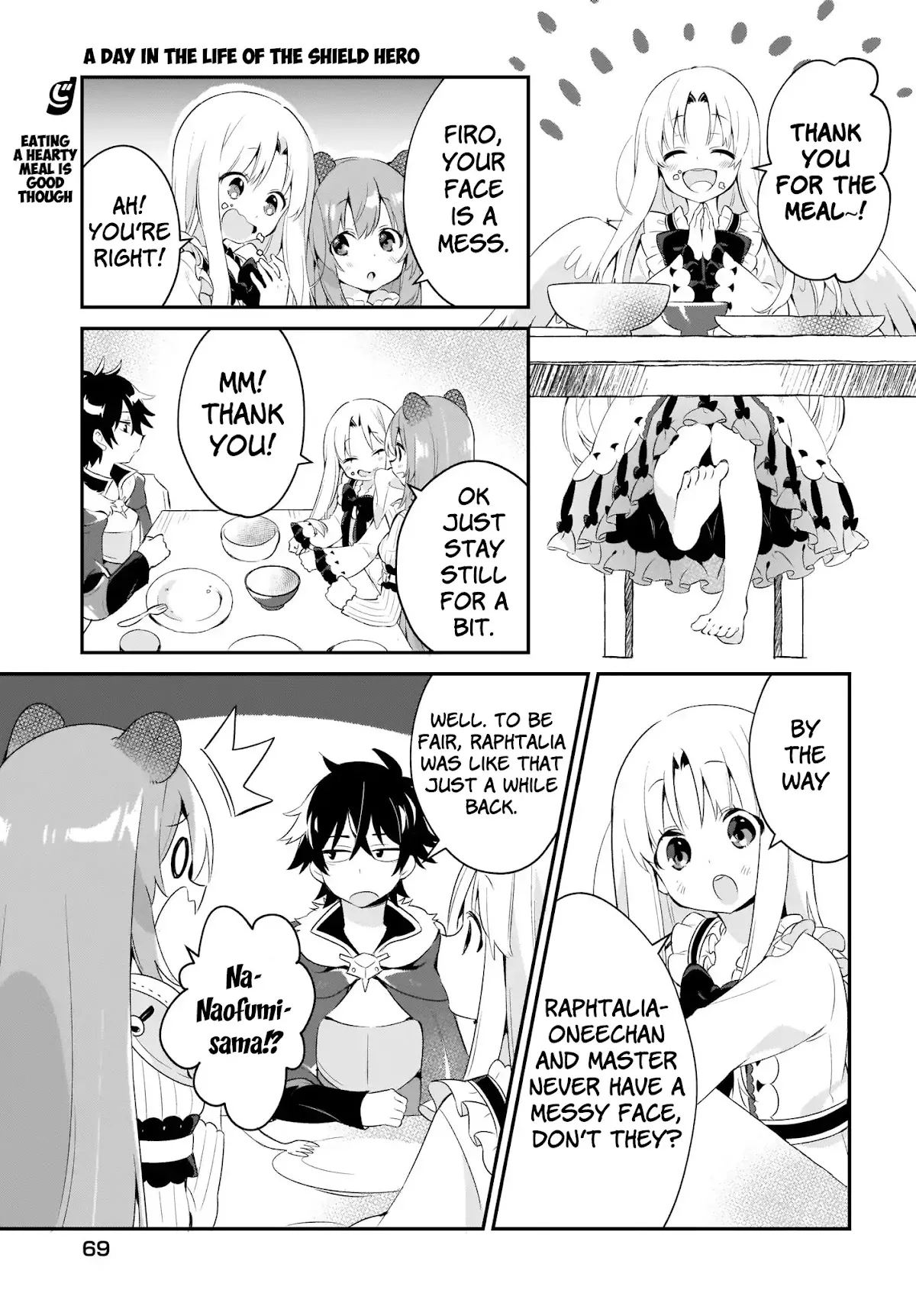 Read A Day in the Life of the Shield Hero Chapter 2 Online