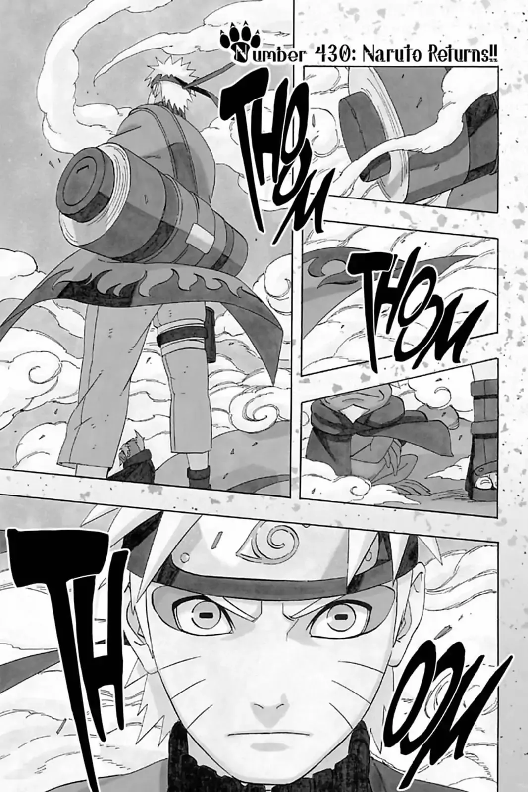 Read Naruto Chapter 430 - Naruto Returns!! Online