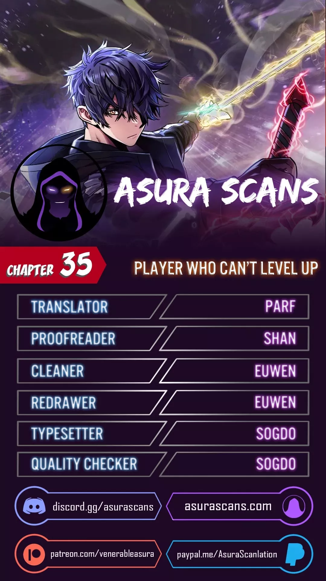 Read The Player That Can’t Level Up Chapter 35 Online