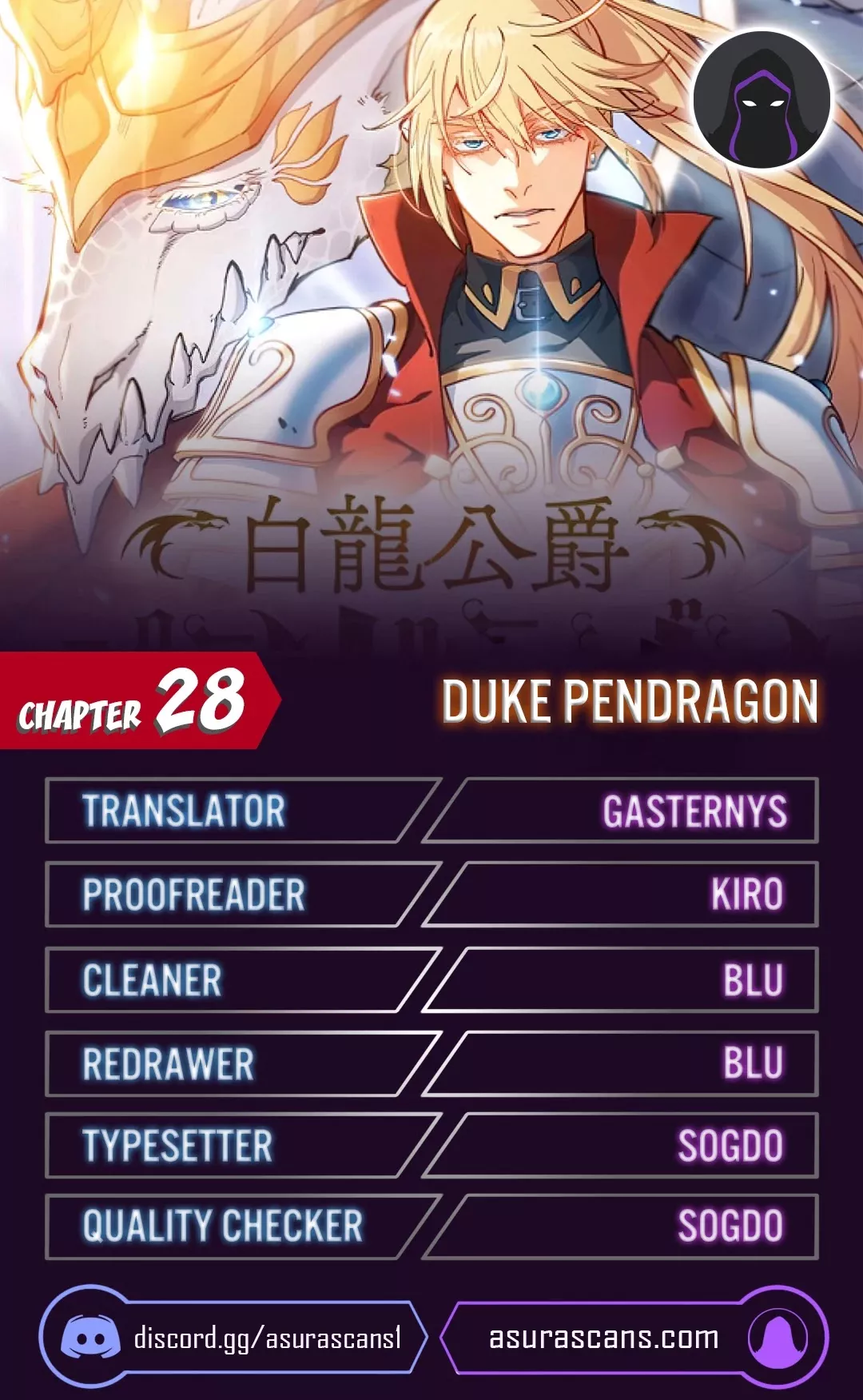 Read Duke Pendragon Chapter 28 Online