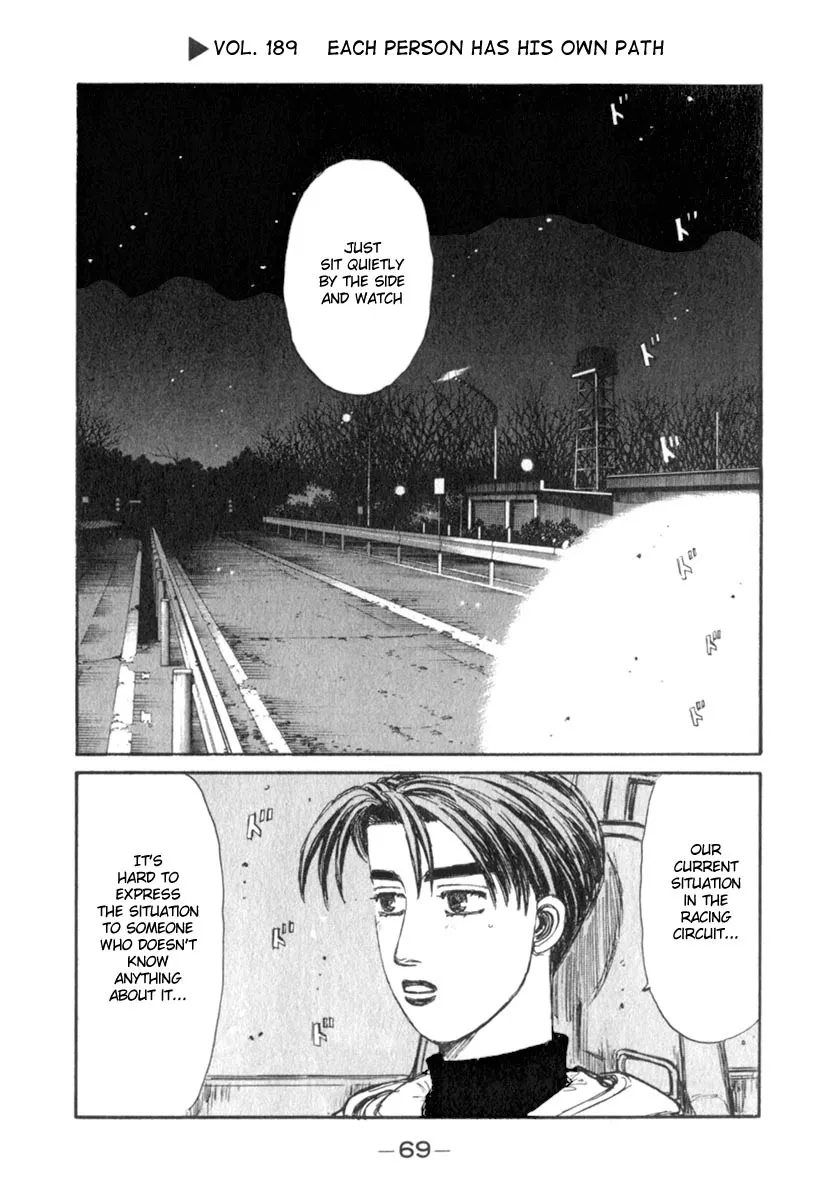 Read Initial D Chapter 189 Online