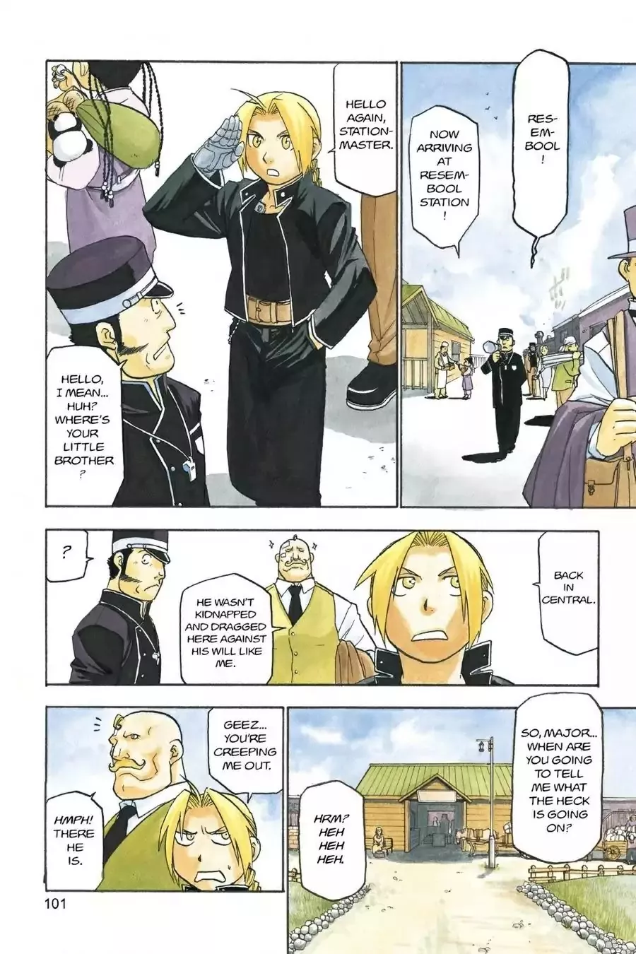 Read FullMetal Alchemist Chapter 40 - Philosopher From The West Online