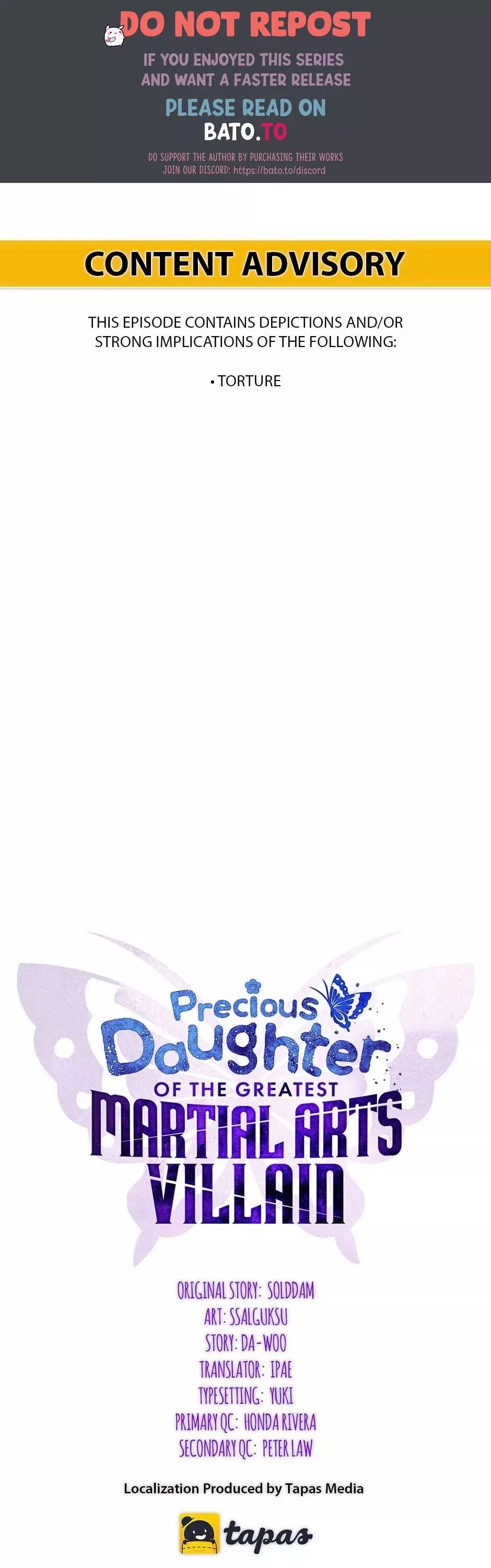 Read Precious Daughter of the Greatest Martial Arts Villain Chapter 13 Online