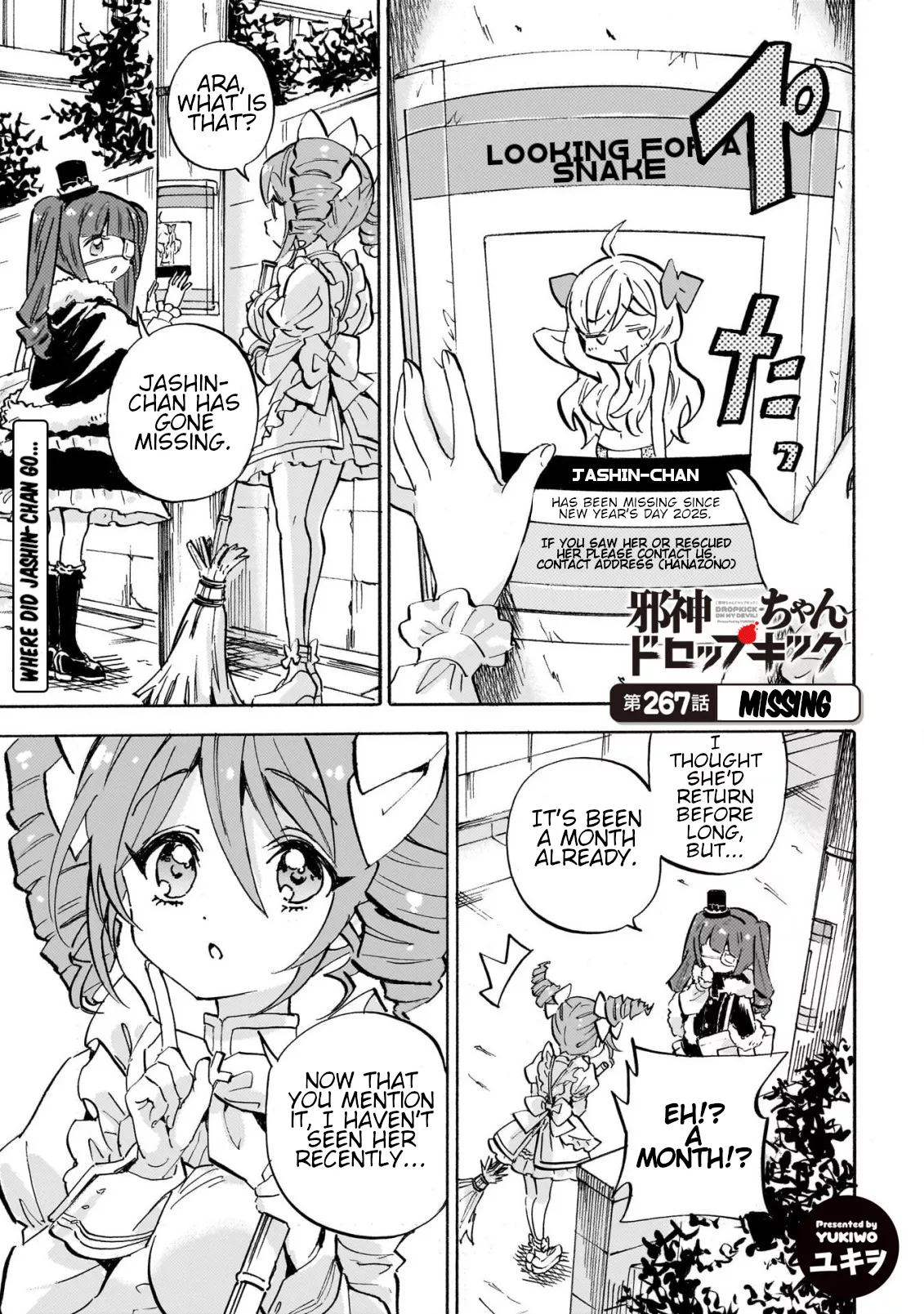 Read Jashin-chan Dropkick Chapter 272 - Missing Online