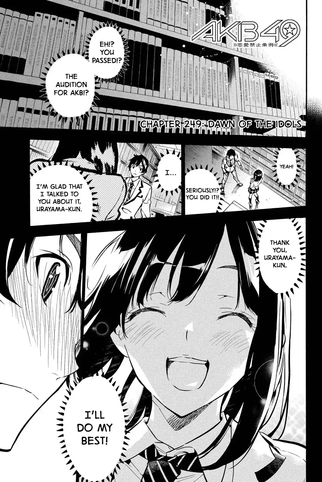 Read AKB49 – Renai Kinshi Jourei Chapter 249 - Dawn of the Idols Online