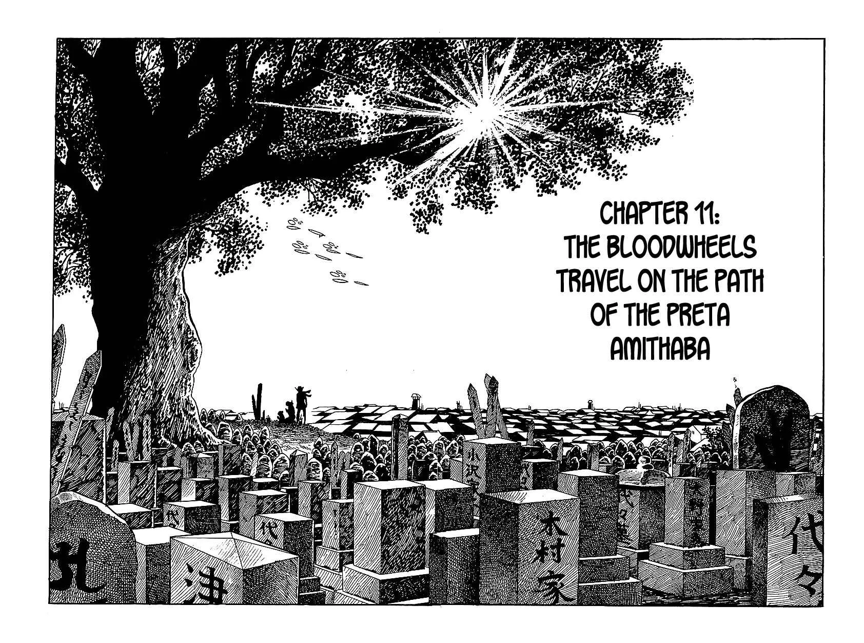 Read Henshin Ninja Arashi Chapter 11 - The Bloodwheels Travel on the Path of the Preta Amitabha Online