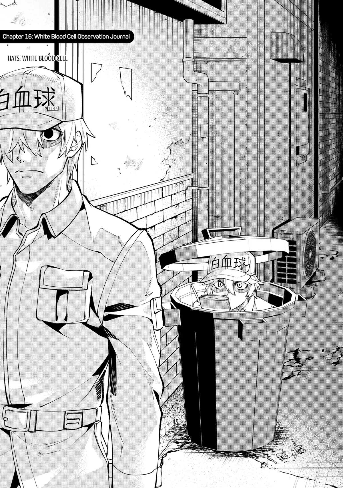 Read Hataraku Saibou WHITE Chapter 16 Online